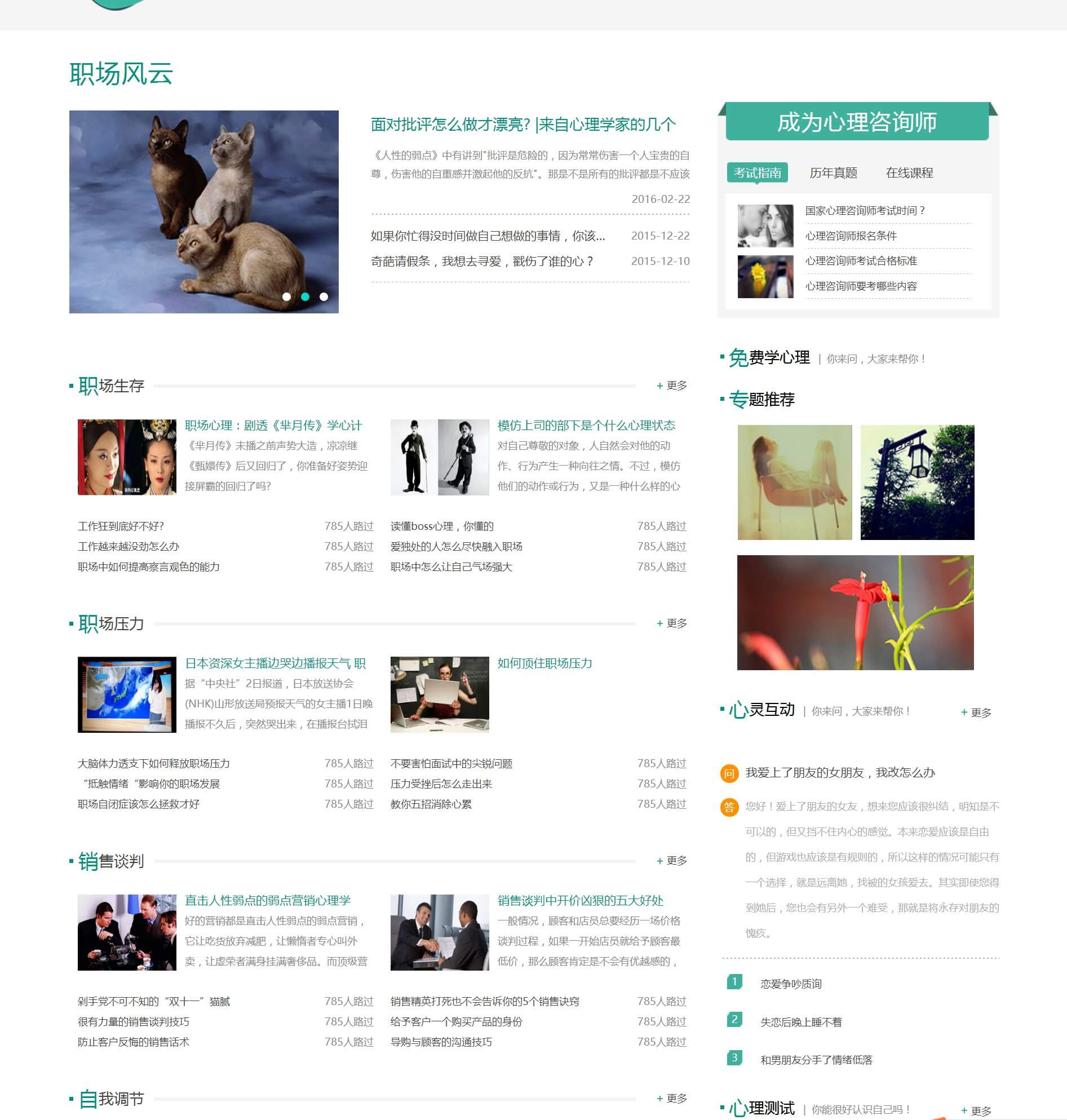 龍騰飛客戶案例展示-心理學系統(tǒng)開發(fā)案例